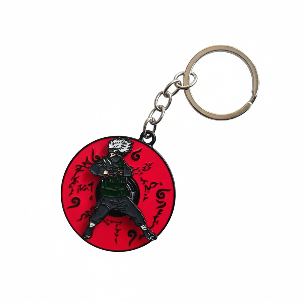 Kakashi Hatake Metal KeyChain | Spinner