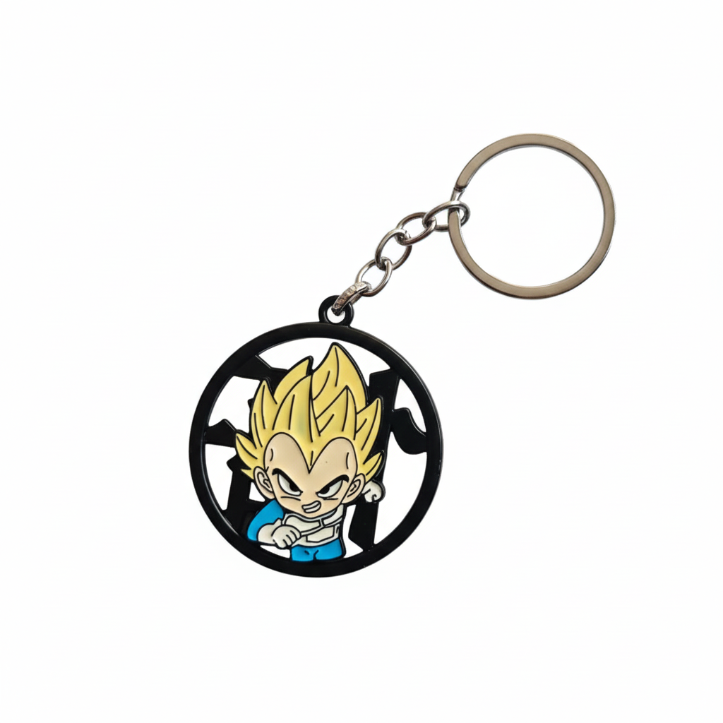 Vegeta Metal KeyChain | Spinner