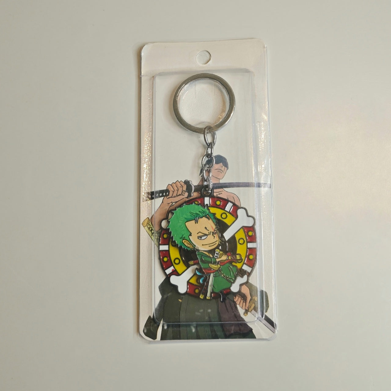 Zoro Spinner Metal KeyChain | One Piece