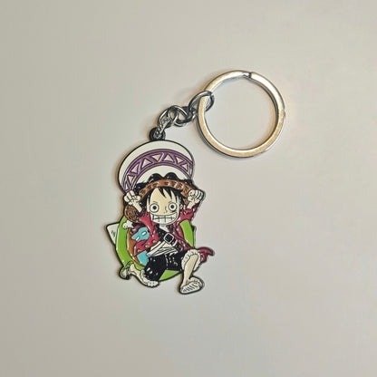 Luffy Metal KeyChain | One Piece