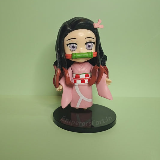 Nezuko Chibi-Style Action Figure