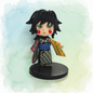 Giyu Chibi-Style Action Figure