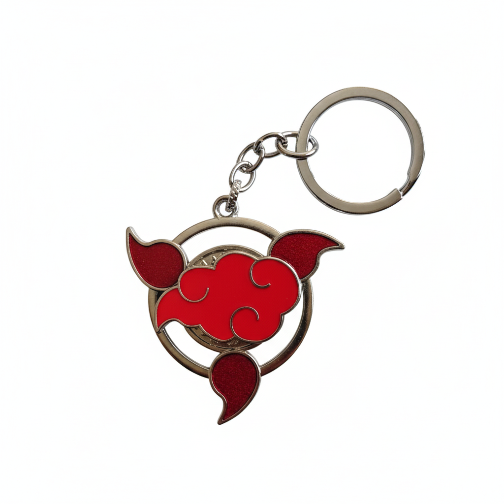 Akatsuki Metal KeyChain | Spinner