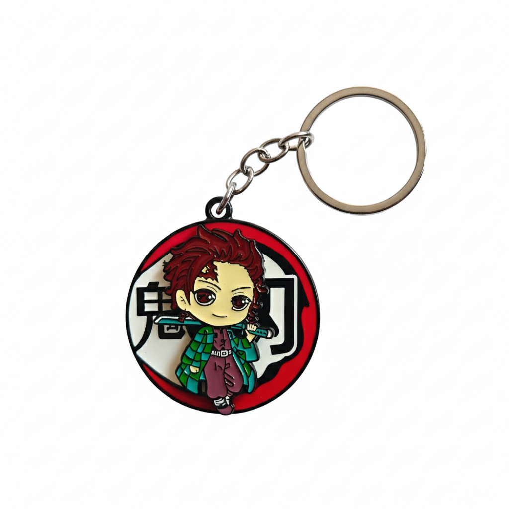 Tanjiro Metal KeyChain | Spinner