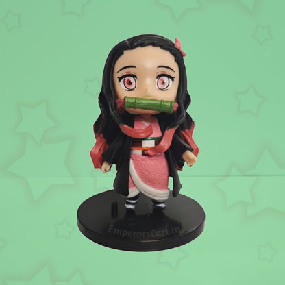Nezuko Chibi-Style Action Figure