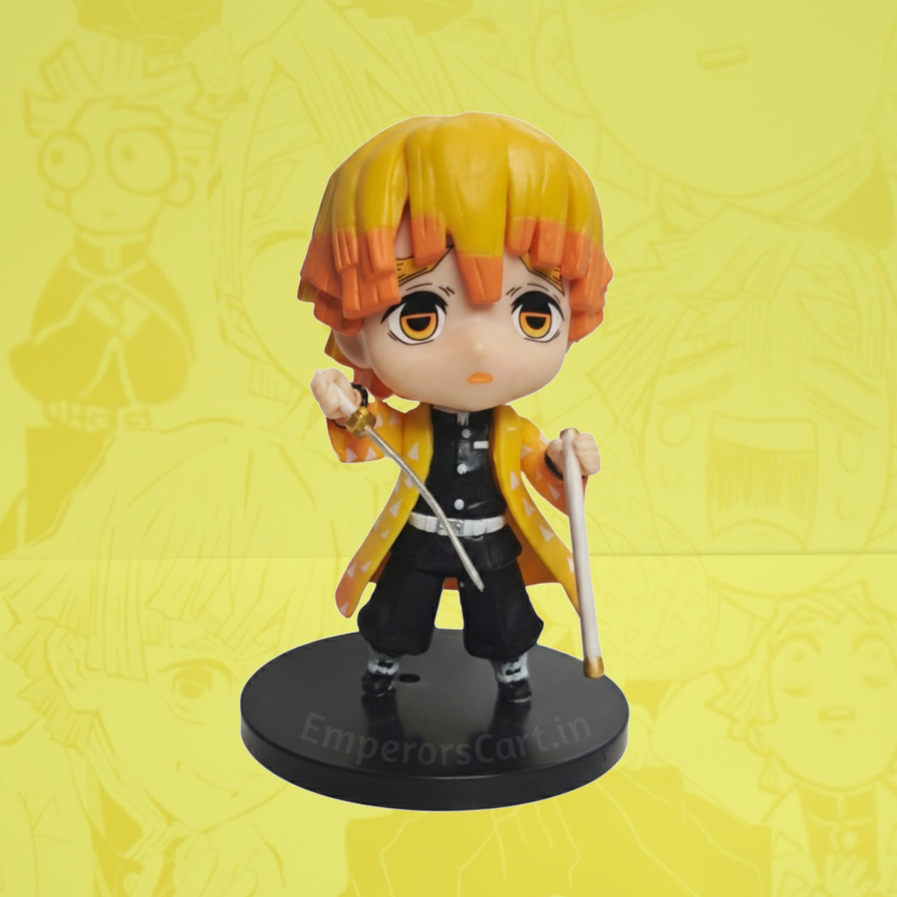 Zenitsu Chibi-Style Action Figure