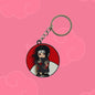 Itachi Uchiha Metal KeyChain | Spinner