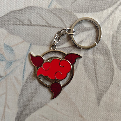 Akatsuki Metal KeyChain | Spinner