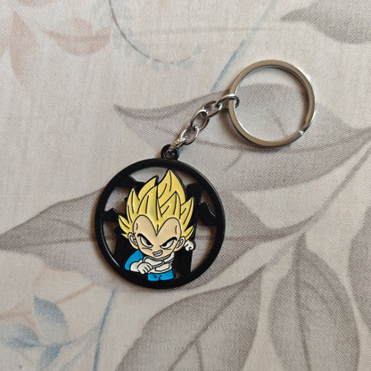 Vegeta Metal KeyChain | Spinner