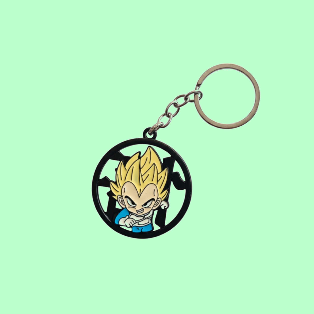 Vegeta Metal KeyChain | Spinner