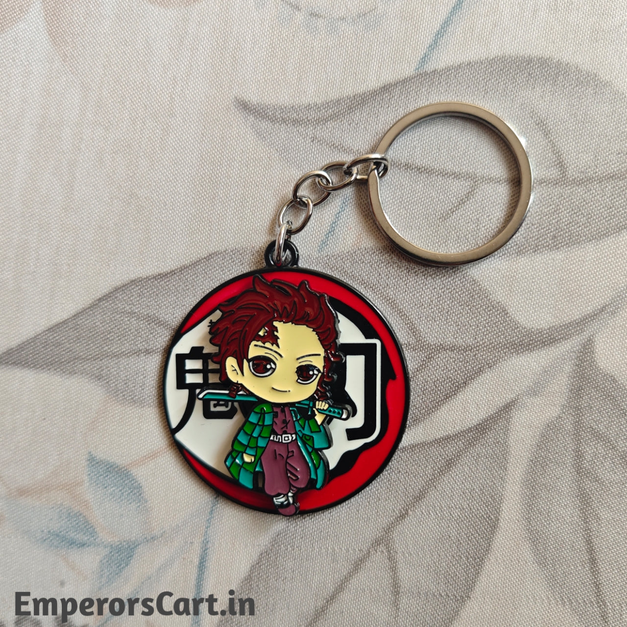 Tanjiro Metal KeyChain | Spinner