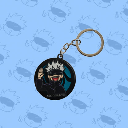 Gojo Metal Keychain | Spinner