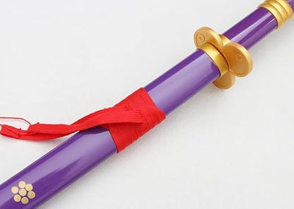 Zoro ENMA Purple Katana/Sword | Life-Size | (Stand Included) | One Piece