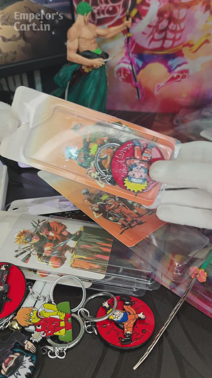 Naruto Metal KeyChain | Spinner