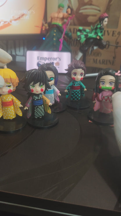 Nezuko Chibi-Style Action Figure