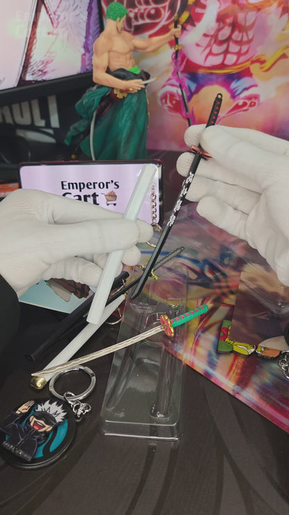 Mini Metal Katana KeyChain | Anime