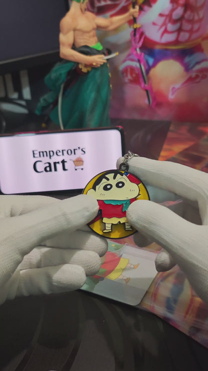 Shin-Chan Metal KeyChain | Spinner