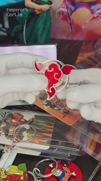 Akatsuki Metal KeyChain | Spinner